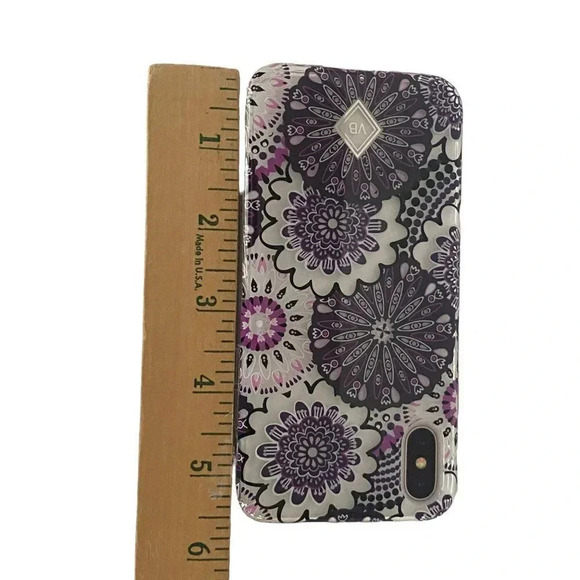 NEW Vera Bradley Protective Slim Case iPhone Xs & iPhone X Friendship Mandala - Picture 4 of 10